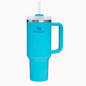 NWT Stanley stainless steel The Flowstate QUENCHER H2.0 TUMBLER 30oz SPLASH aqua